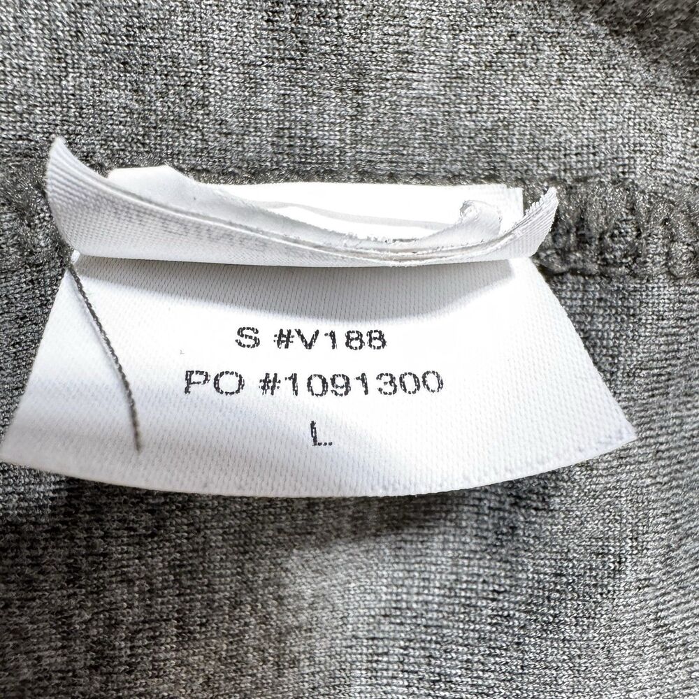 Vuori Strato Tech Mens Polo Shirt Short Sleeve Gray Athletic Golf Size L Stretch - Picture 6 of 10